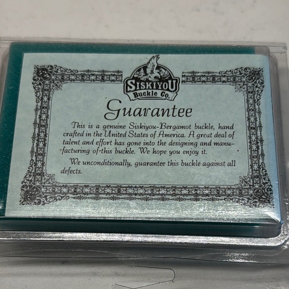 Vintage Gold and Black Eagle Belt Buckle - Picture 2 of 8